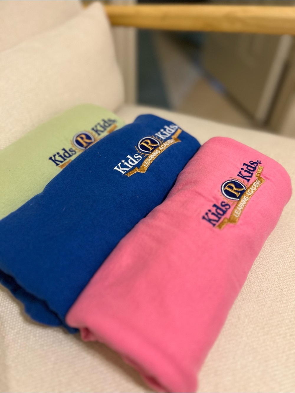 Kids R Kids shirts.  Polos, sweatshirts and t-shirts.